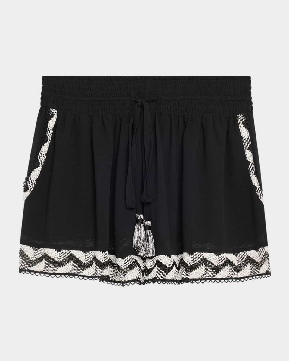 Hank Sheer Drawstring Shorts